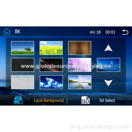 Car GPS navigation for Toyota 6.2-inch universal